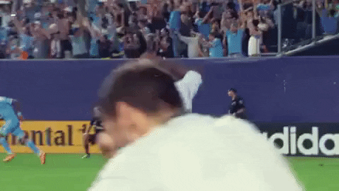 Celebrate Fired Up GIF by NYCFC