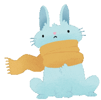 Christmas Bunny Sticker by leart