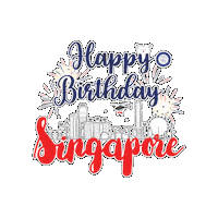 National Day Singapore Sticker by Royce Dental