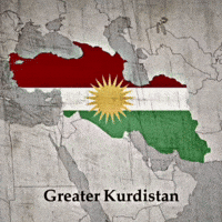 Map Kurdistan GIF