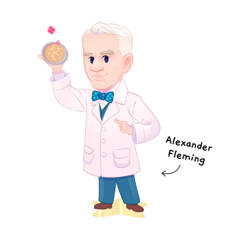 Doctor Microbiology Sticker by MegaGeex