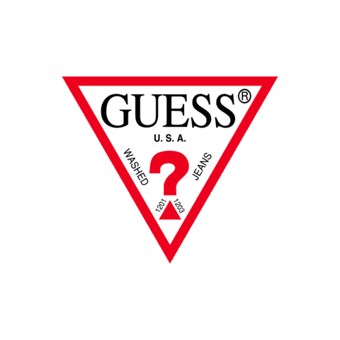 guess like thank you fall shop Sticker