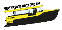 AlumaxBoats water black yellow boat Sticker