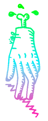 Halloween Hand Sticker