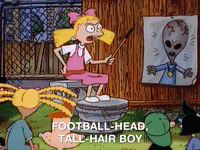 hey arnold nicksplat GIF