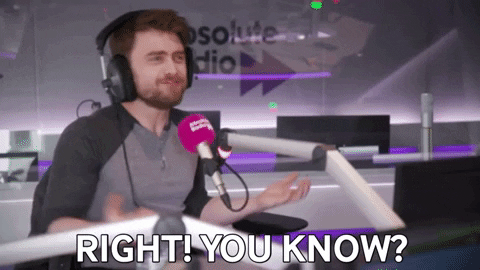Harry Potter Thank You GIF by AbsoluteRadio