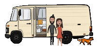 Luna Laura Sticker by The Upcycling Camper