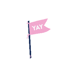 Fun Flag Sticker by Simplified