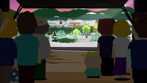 houses looking GIF by South Park 