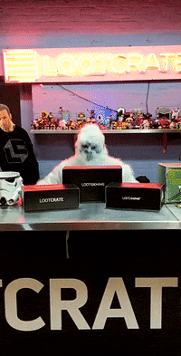 lootcrate yay yeti sasquatch abominable snowman GIF