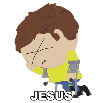 Jesus Christ Sticker by South Park
