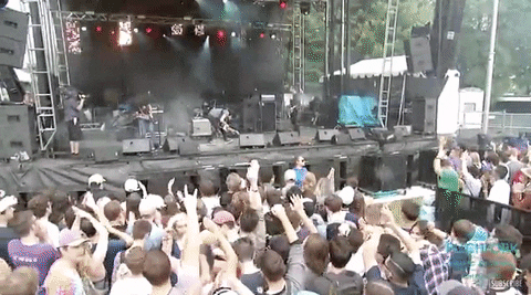 pitchfork music festival whitney GIF by Pitchfork