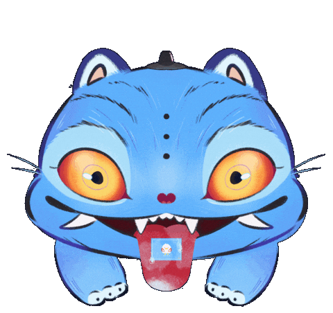 Tiger Magpie Sticker