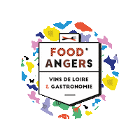 Ville_Angers angers gastronomie anjou visitangers Sticker