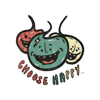 Happy 90S Sticker by Skroove