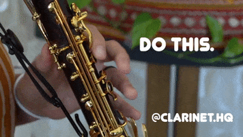 clarinethq rolling fingers clarinet index finger GIF