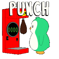 Penguin Ufc Sticker by Abster