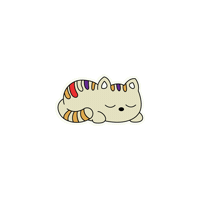 Happy Cat Sticker by IZFAS