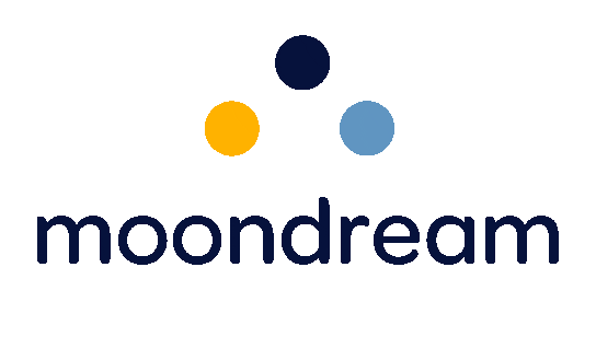 moondreamofficial giphyupload home moon moondream Sticker