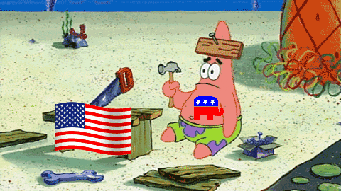 patrick star help GIF by The Chosen One