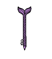 Mermaid Pen Sticker