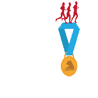 Fort Worth Run Sticker by Panther Island-Central City