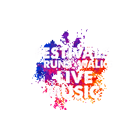 Festivals Walks Sticker by Panther Island-Central City