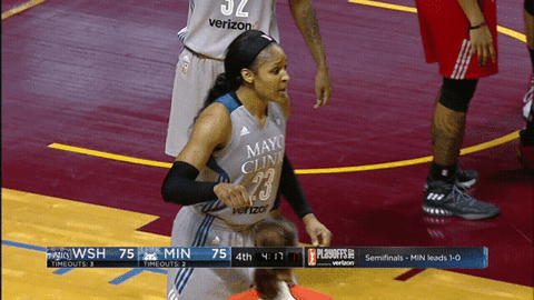 excited maya moore GIF by WNBA