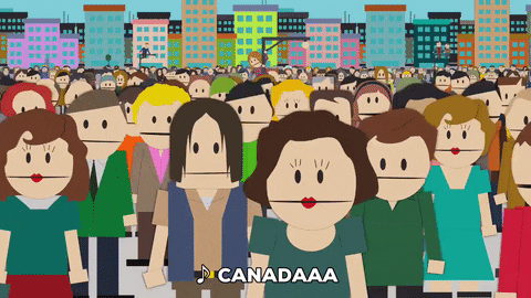 canada singing GIF by South Park 