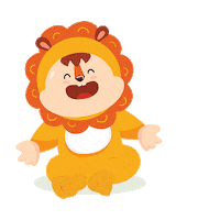 OmoSnack love crying sleep eating Sticker