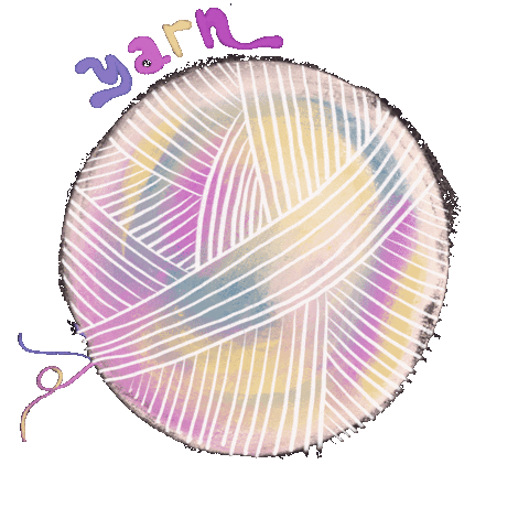 magchiii giphyupload colorful yarn magchi Sticker