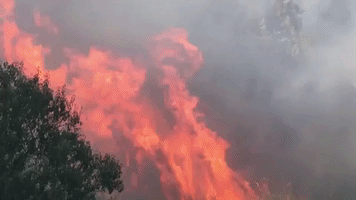 Wildfires Spread Across Lebanese Mountains