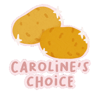 Health Potato Sticker by Caroline's Choice