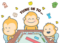 Fun Monkey Sticker by playnationsg