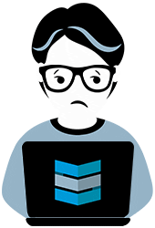 Unamused Sticker by STACKED MARKETER