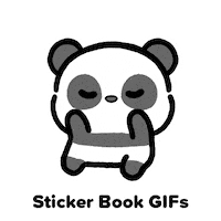 Panda Bear Dancing Sticker by Sticker Book iOS GIFs