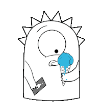 summer eating Sticker by Breden Kids