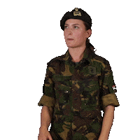 Army Uniform Sticker by Werken bij Defensie