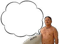 Surfer Okinawa Sticker by triviall_tsunami