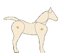 onapromise night friday horse dinner Sticker