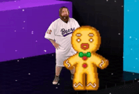 leroy gingerbread punch GIF by Leroy Patterson