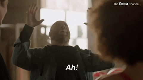 John Travolta GIF by The Roku Channel