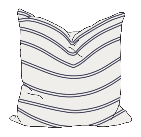 Pillow Sticker by The Blooming Nest