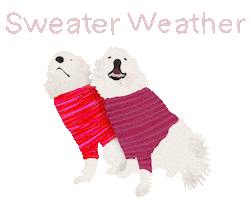 Sweater Weather Sticker