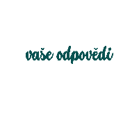 Vase Odpovedi Sticker by Rozbité Prasátko