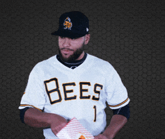 SaltLakeBees food baseball eating rojas GIF