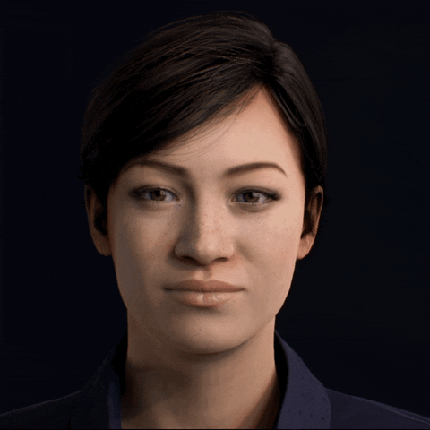 UneeQ giphyupload ai artificial intelligence sophie GIF