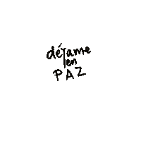 Paz Sticker