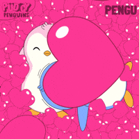 I Love You Heart GIF by Pudgy Penguins