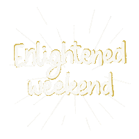 Weekend Es Sticker by Enlightened Sapiens